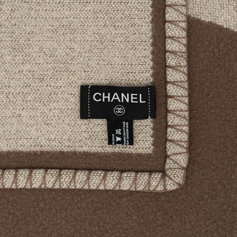 Chanel, a throw.