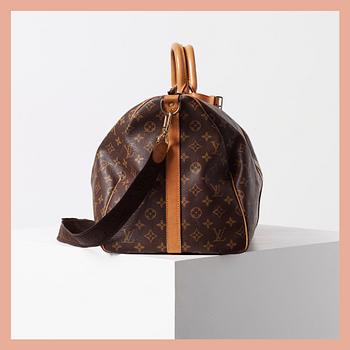 VÄSKA, Keepall Bandouliére 55, Louis Vuitton, 1985.