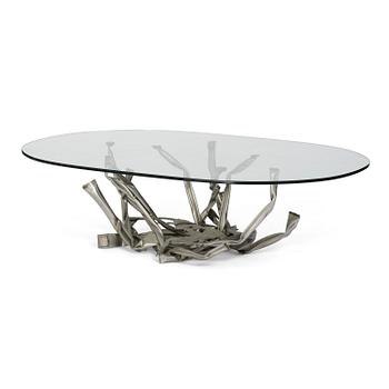 42. Albert Féraud, a unique coffee table, France, 1970s.