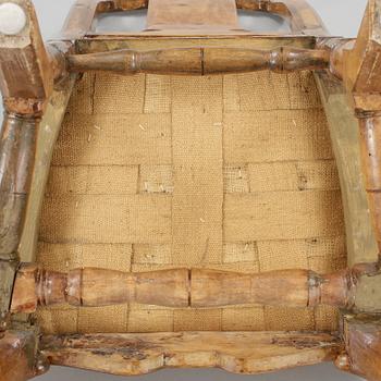 STOL, Senbarock, 1700-tal.