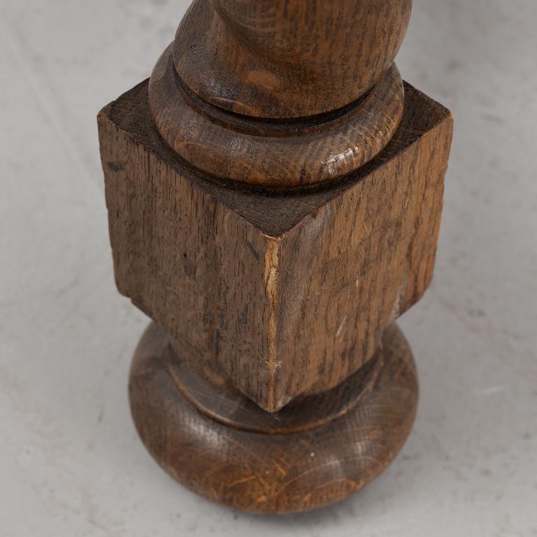 A Baroque-style table incorporating older elements, late 19th century.