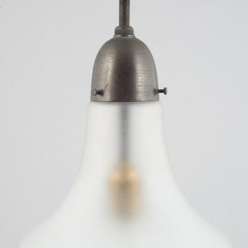 Peter Behrens, a "Luzette" ceiling lamp, AEG, first half of thed 20th century.