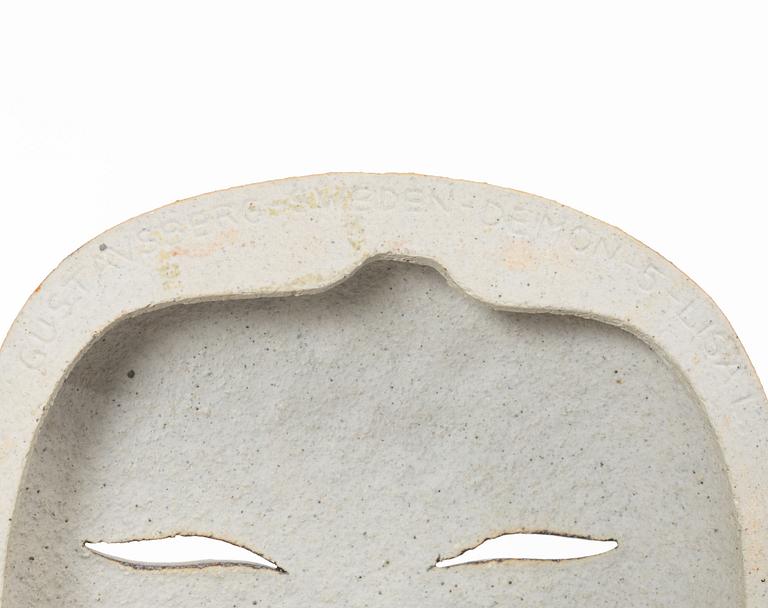 Lisa Larson, mask, stengods, Gustavsberg.