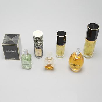 CABOCHARD, factices, seven perfumebottles.