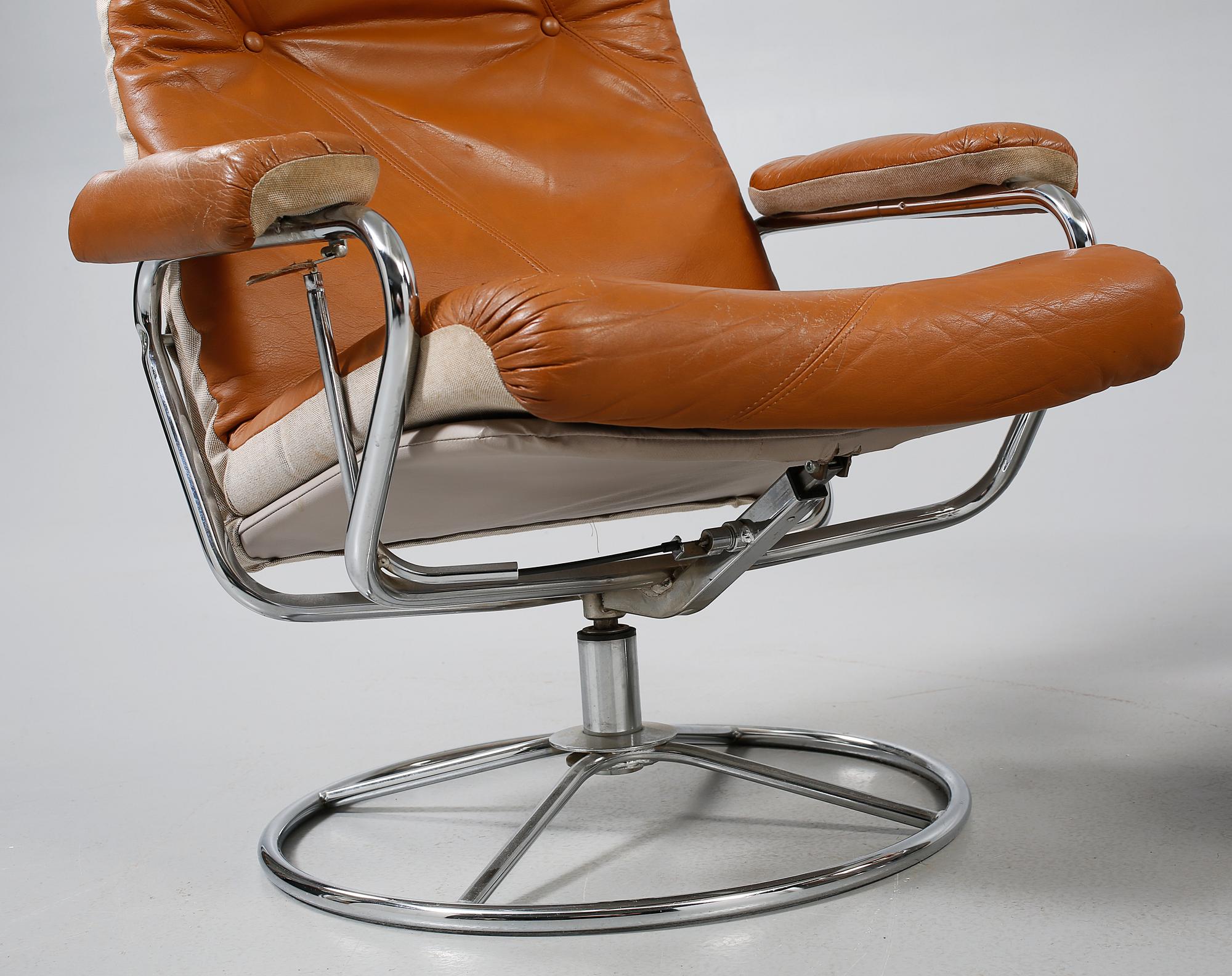 FÅTÖLJER, ett par, Sverige, 1960/1970-tal.