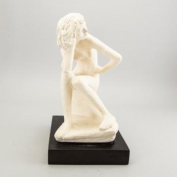 Stig Blomberg, a signed plaster sculpture.