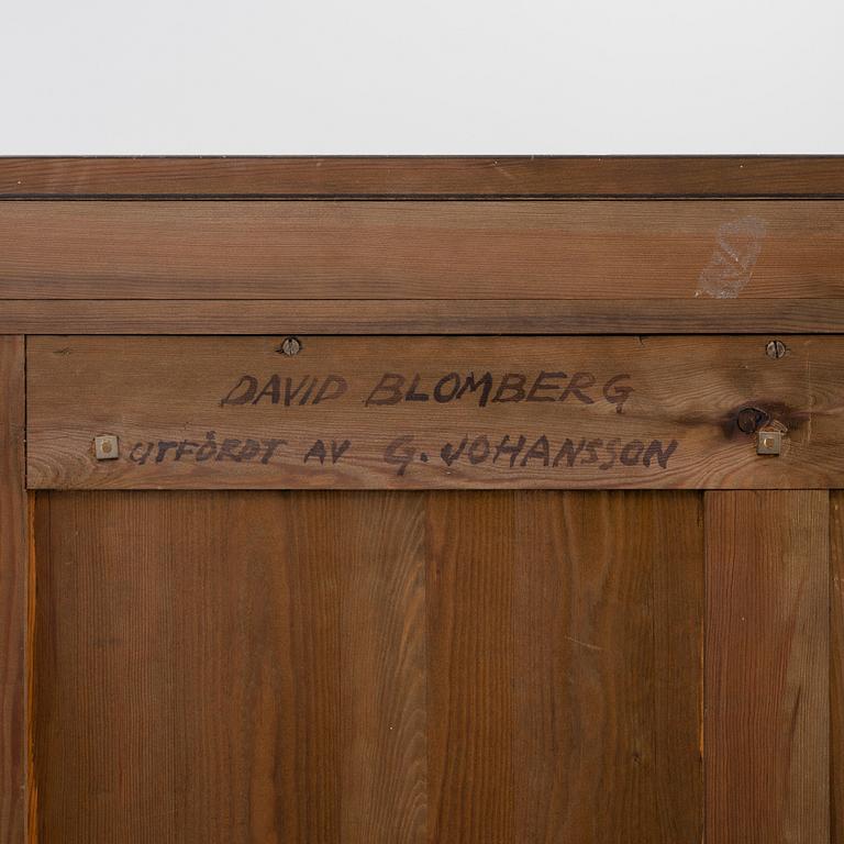 A Gustavian style cabinet by David Blomberg, first half of the 20th century.