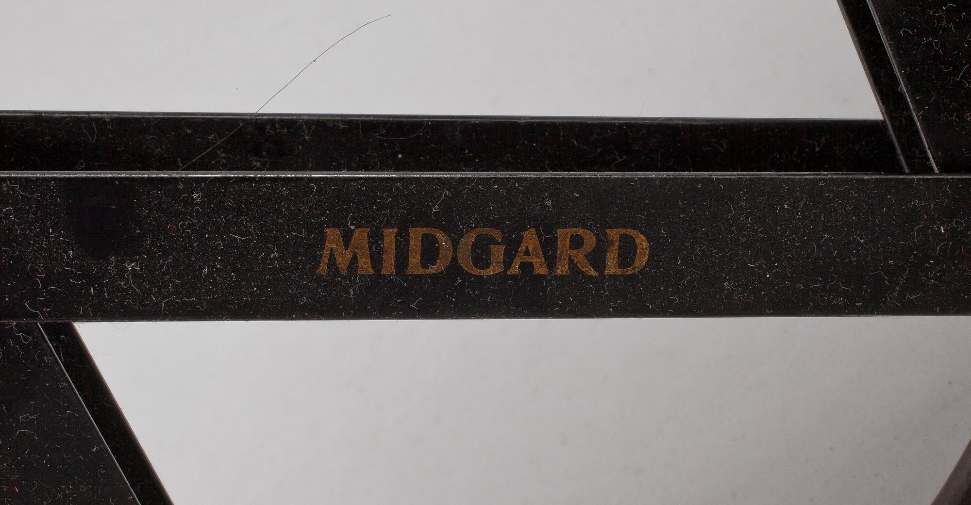 VÄGGLAMPA, Curt Fischer, Bauhaus, modell 11, Midgard, 1920-tal.