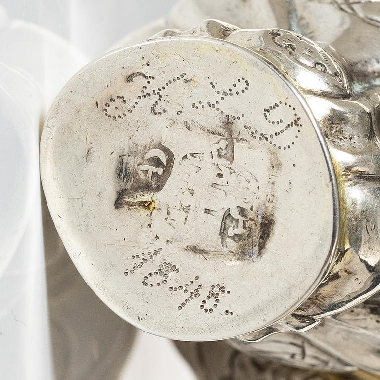Luktdosa, silver, Danmark, 1700-tal.