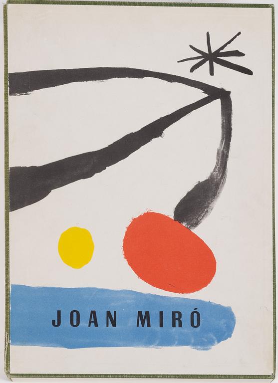 Joan Miró, "Papeles De Son Armandans" from: Joan Miró Drawings and Lithographs.