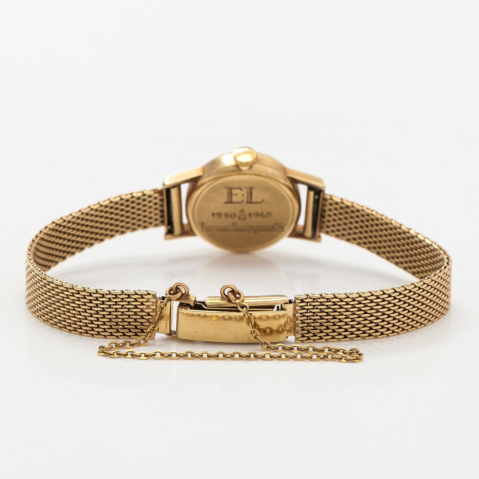 Omega, wristwatch, 19 mm.