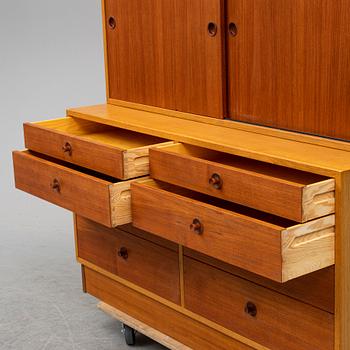 BØRGE MOGENSEN, an'Öresund' two-piece cabinet, Karl Andersson & Söner, 1960's/70's.