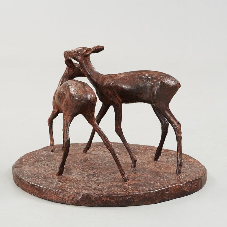 Arvid Knöppel, Two deer.