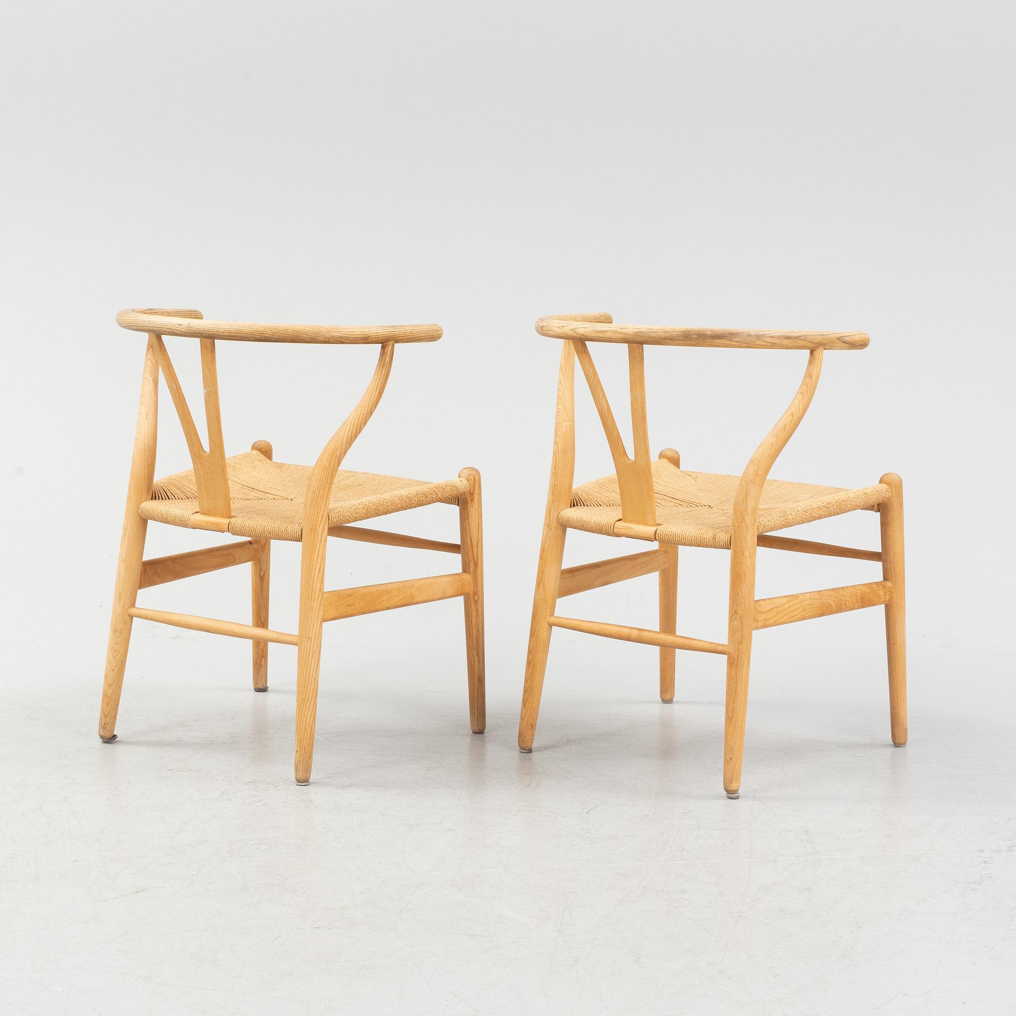 Hans J Wegner, CH 24, Y-stolen, 5 st, Carl Hansen & son.