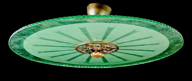 TAKPLAFOND, 1900-talets första hälft.