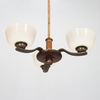 Paavo Tynell,  a 1930's '1255/3' chandelier for Taito Oy.