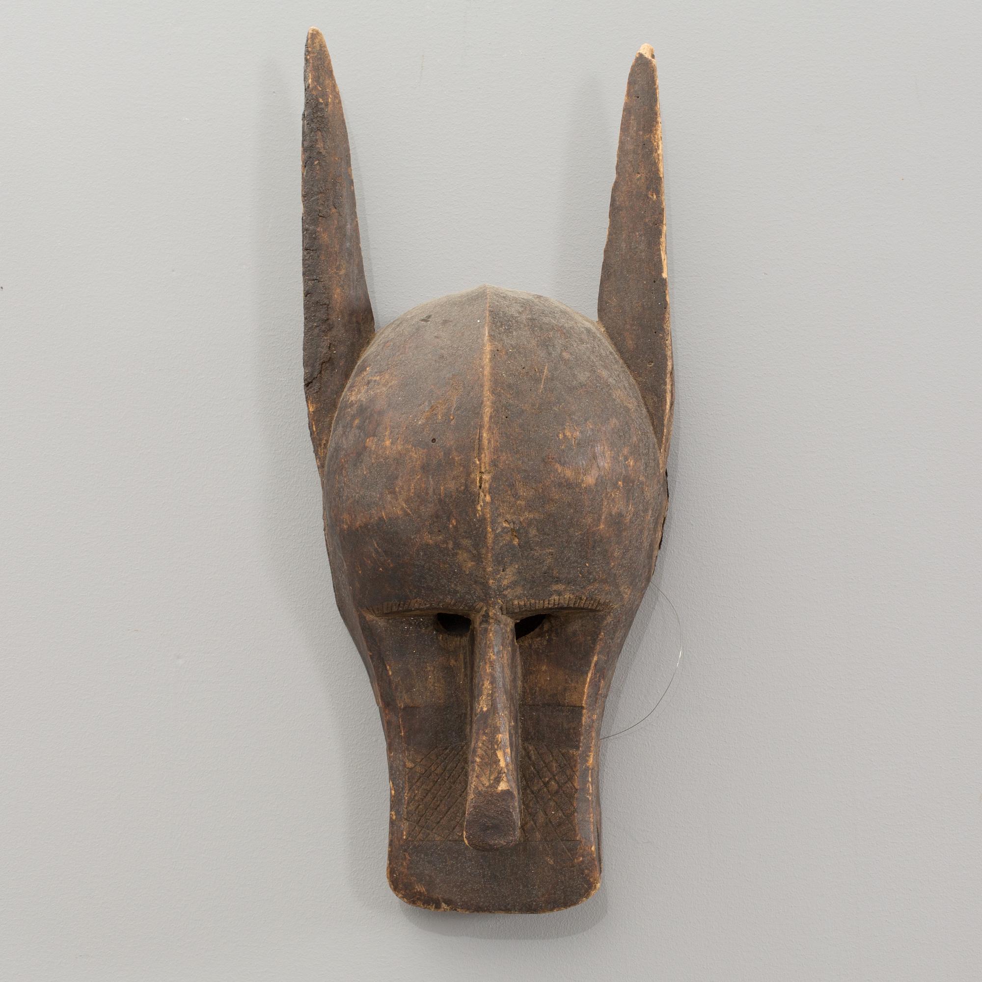 BAMANA MASK, Mali, Western Africa.