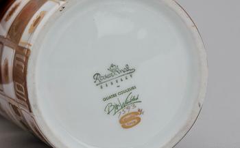 VAS, porslin, "Quatre couleurs", Björn Wiinblad, Rosenthal, Tyskland.