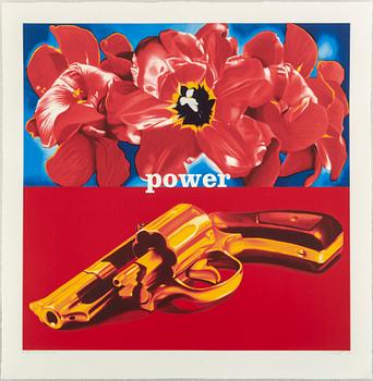 PHILIPPE HUART, färgserigrafi, 2007, signerad 21/50.