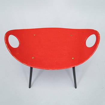 A 1950s stool, Olof Kettunen for J. Merivaara Oy.