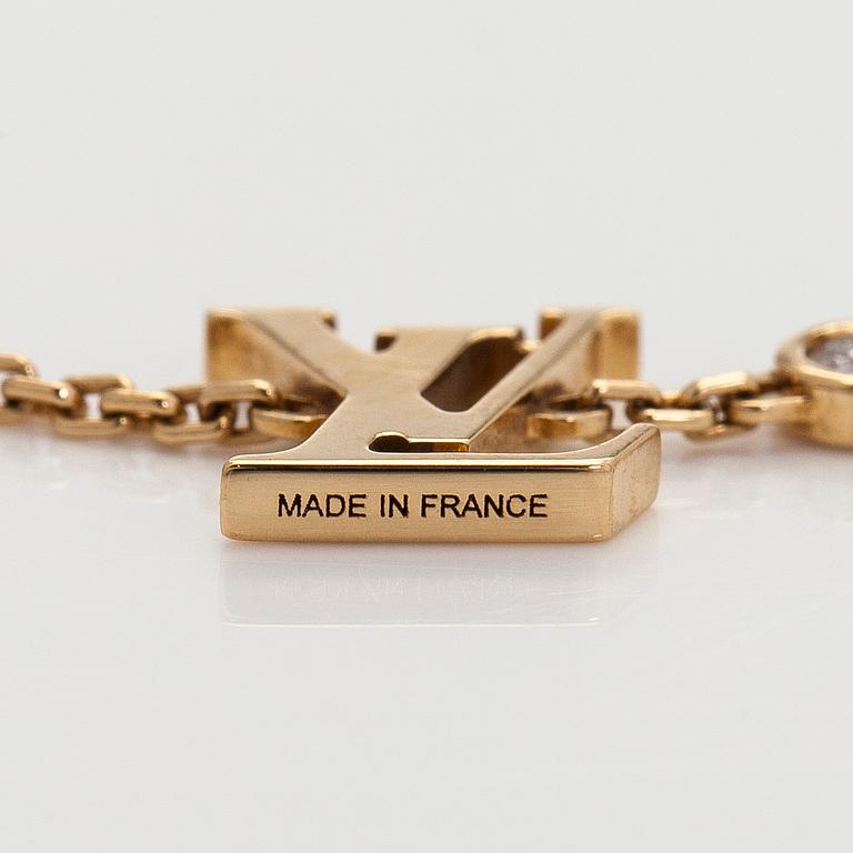 Louis Vuitton, Kaulakoru, "LV Idylle Blossom", 18K kultaa ja briljanttihiottu timantti.