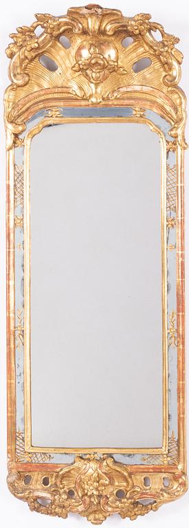 Mirror, Rococo, mid-18th century.