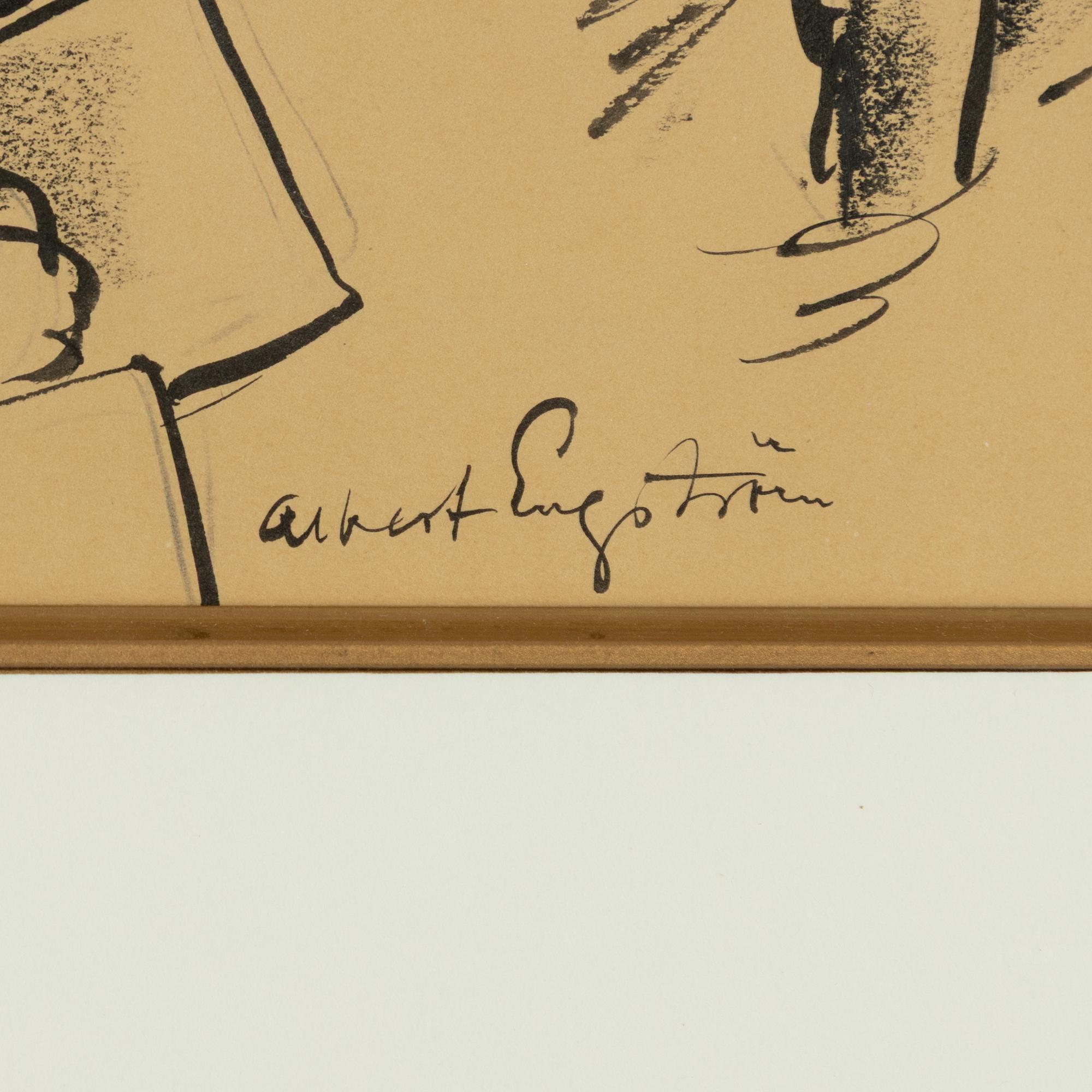 Albert Engström, "Skärgårdsbild".