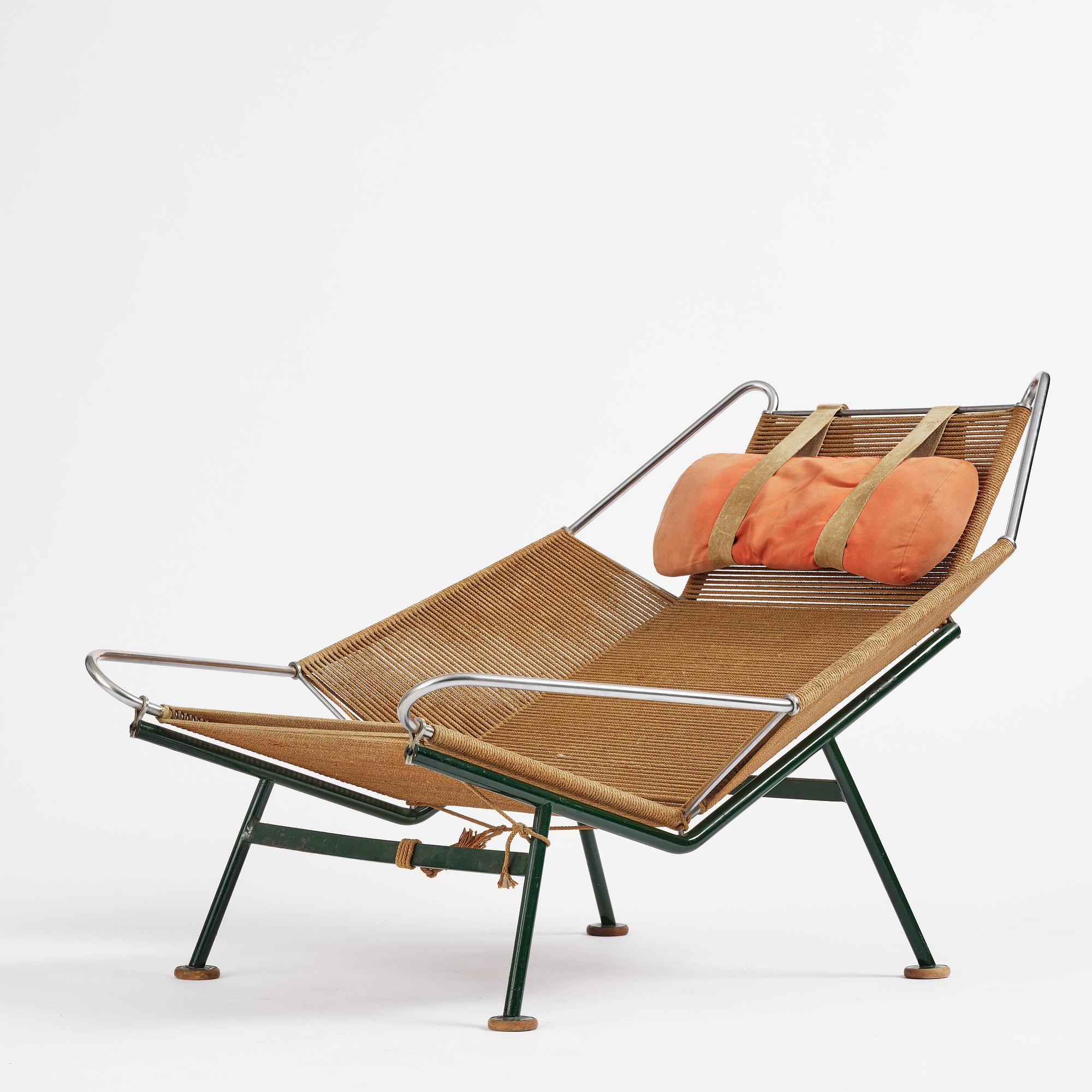 Hans J. Wegner, a "Flag Halyard" chair, Getama, Denmark, 1950s-60s.