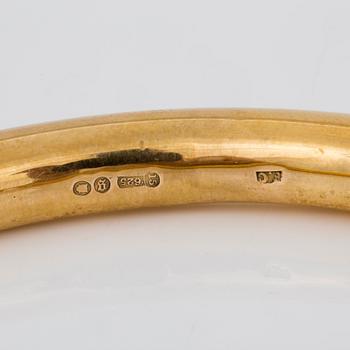 ARMRING, 'FG', London, 1922. 15K guld.
