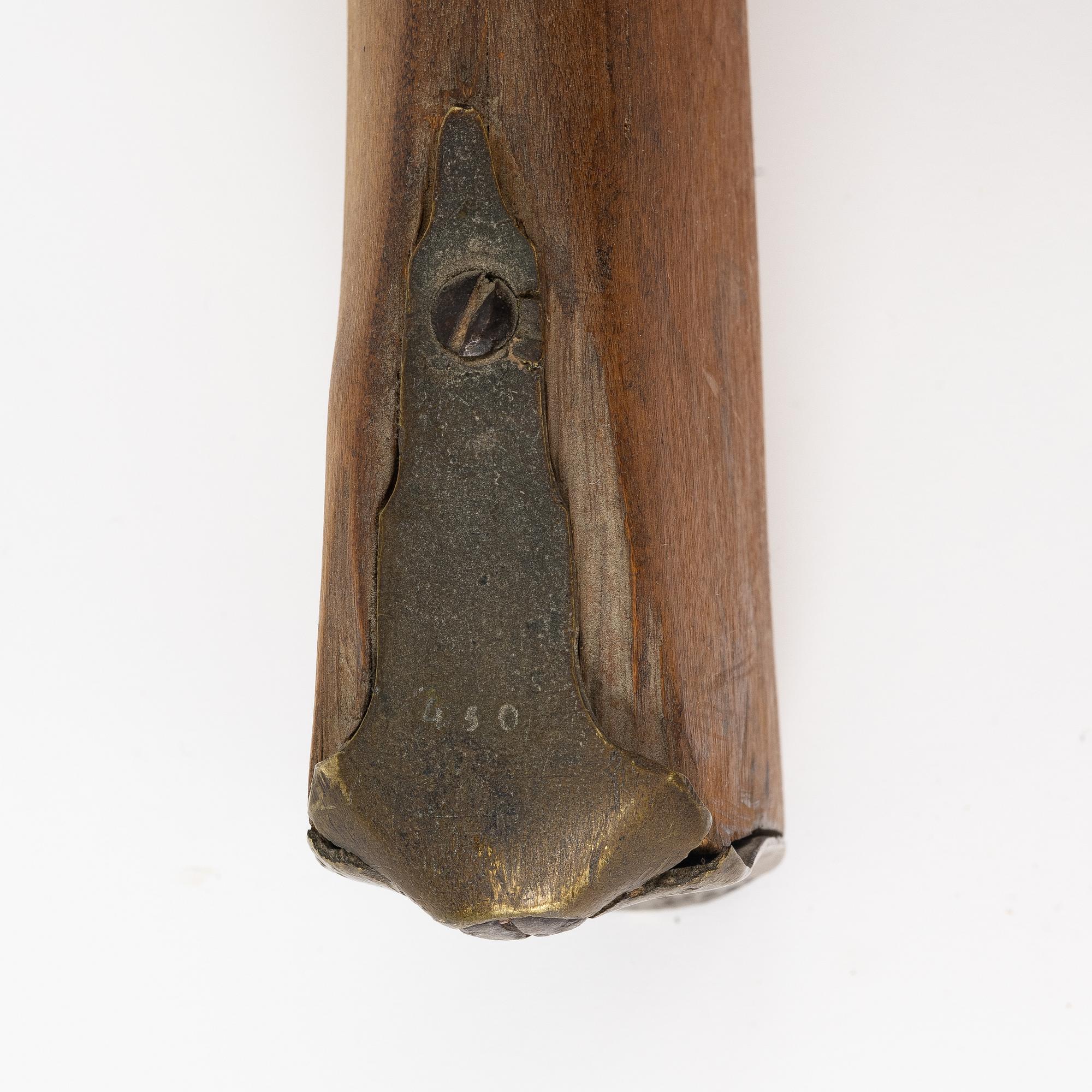 Flintlock rifle, Swedish, repair model.