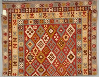 KELIM, Uzbekistan. Ca 293x200 cm.