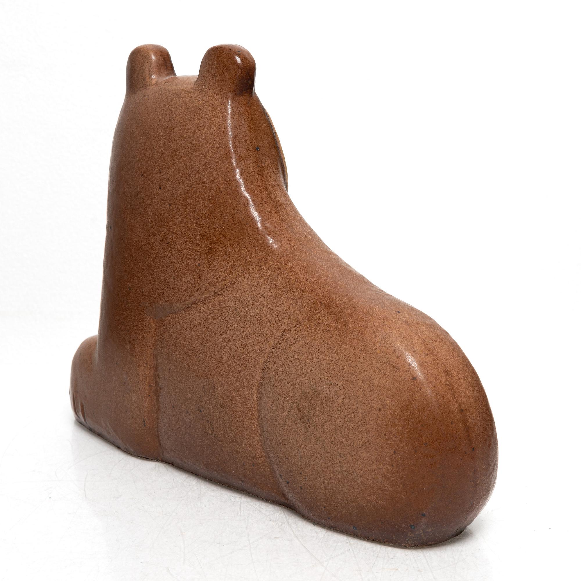 Lisa Larson, figurin, ur serien "Noaks ark", Gustavsbergs studio.