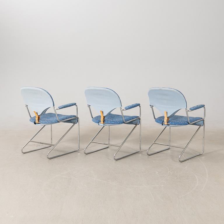 Sam Larsson, armchairs 5 pcs "Sam" for DUX late 20th century.