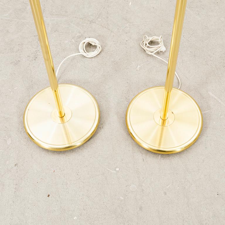 Golvlampor 1 par, Belysia AB Sweden, 1900-talets senare hälft.