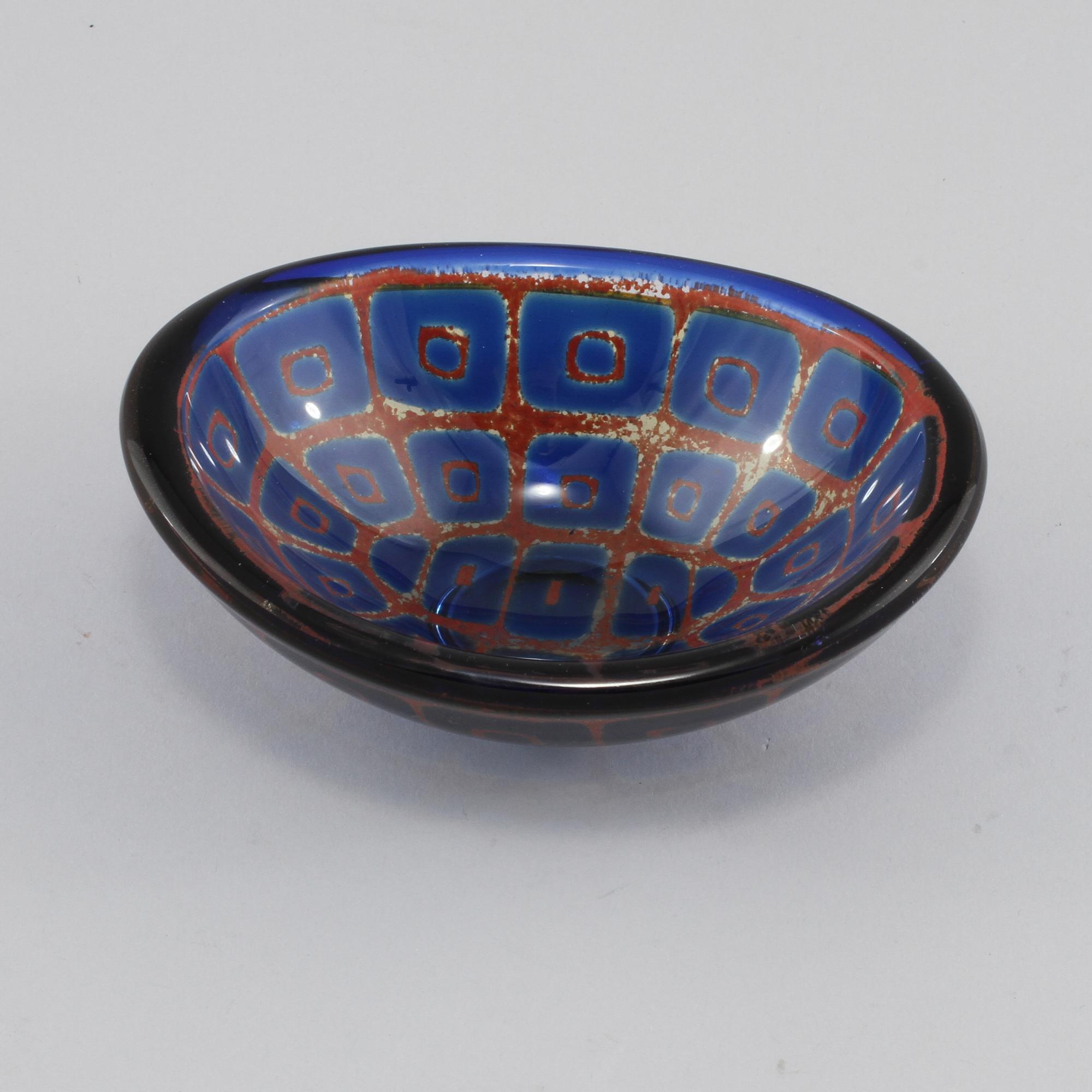 SKÅL, Ravenna 2802, Sven Palmqvist, Orrefors, signerad och numrerad 2802, 1900-talets tredje kvartal.