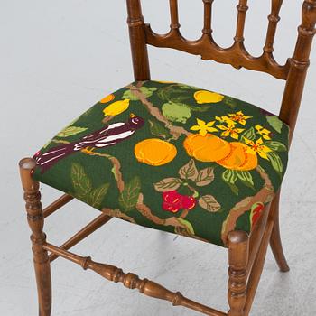 A set of four Chiavari model chairs, second half of the 20th century.