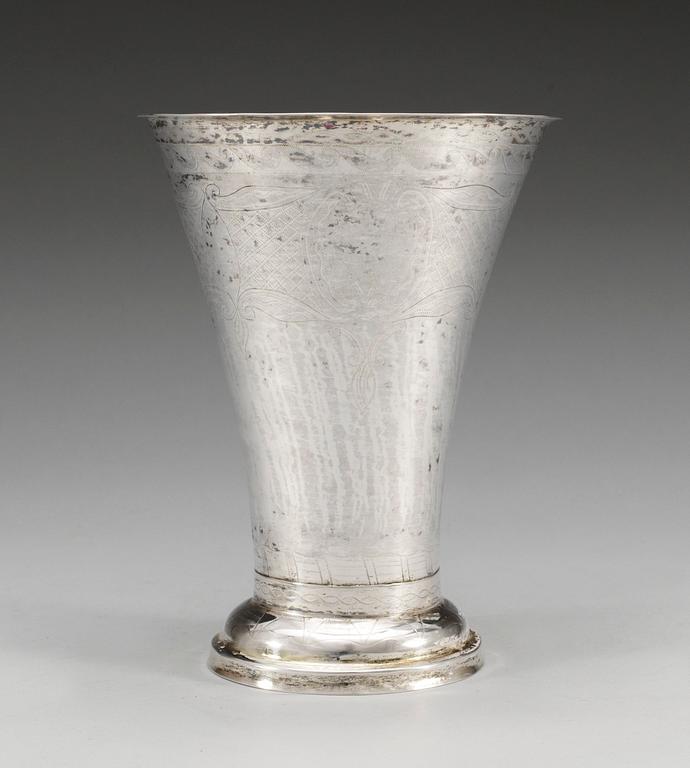 BÄGARE, silver. J.H.Leffler, Falun 1809.