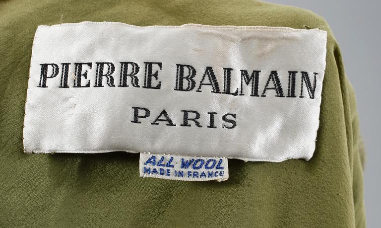 DRÄKT, 2 delar, Pierre Balmain, Paris, 1960-tal.