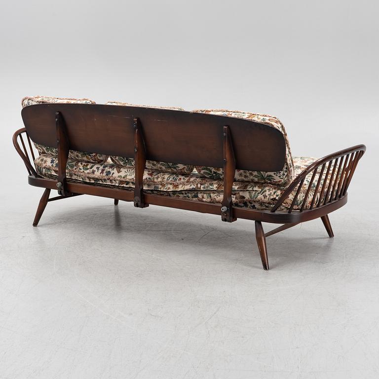 Lucian ERcolani, a daybed and an armchair, different models, Ercol, England, 1960's/70's.