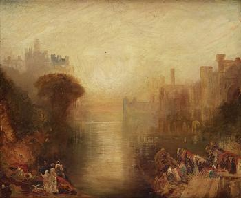 Joseph Mallord William Turner, Kopia efter, Caernarvon Castle.