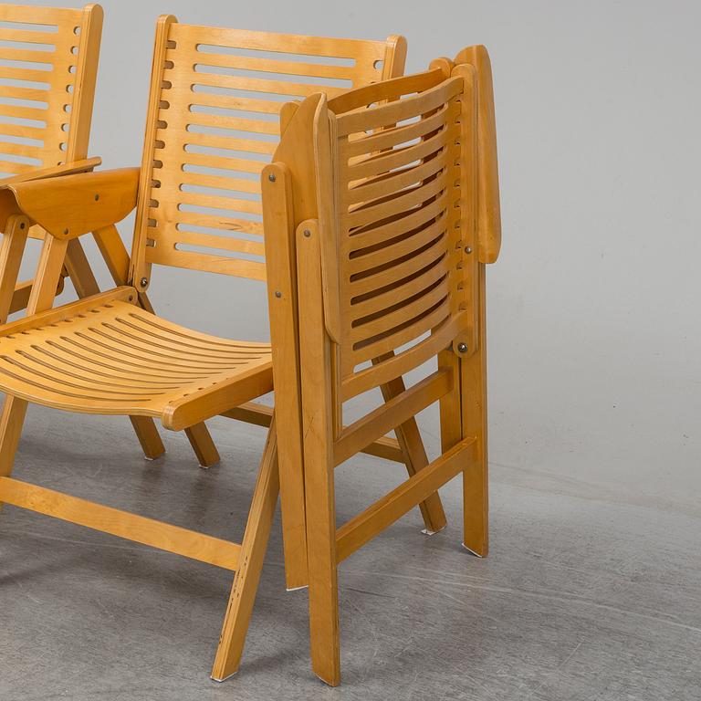 NIKO KRALJ, four 'Rex' chairs, second half of the 20th Century.