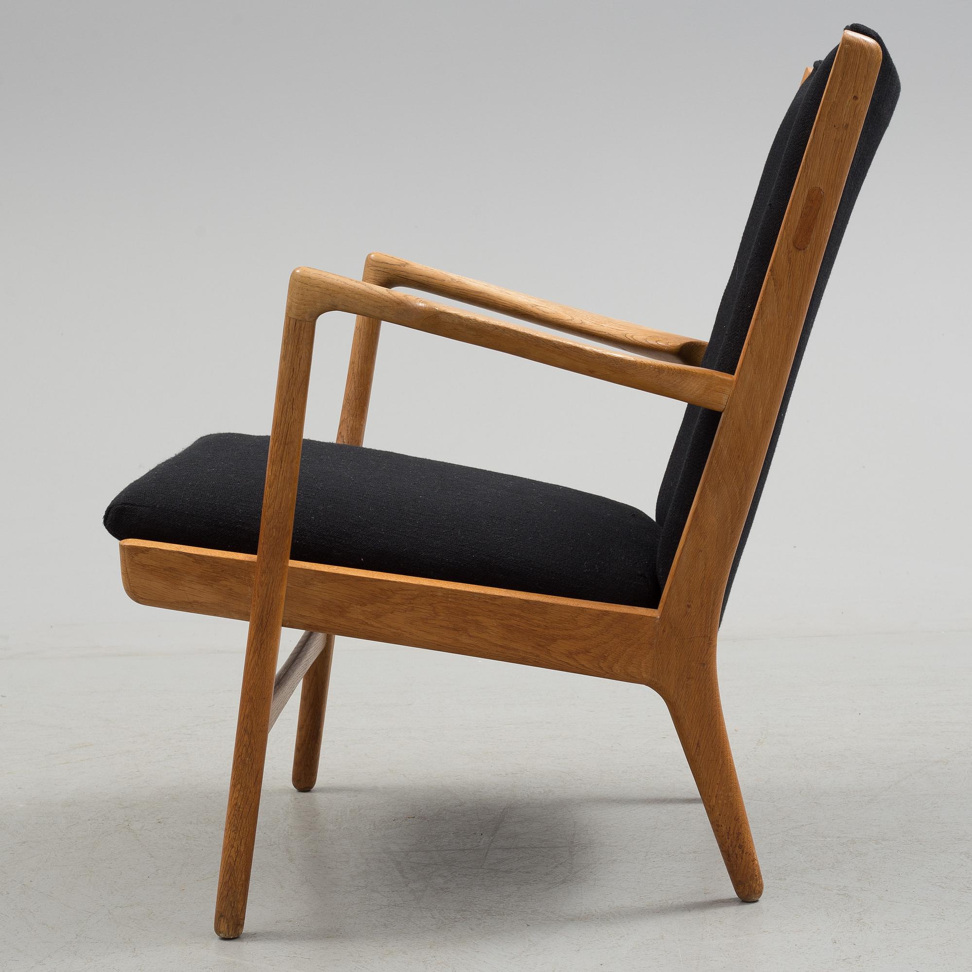 A Hans J Wegner oak "AP16", AP chair from Denmark.