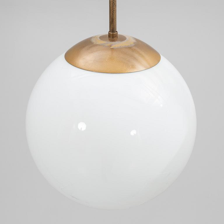 Ceiling lamps, a pair, 20th century.