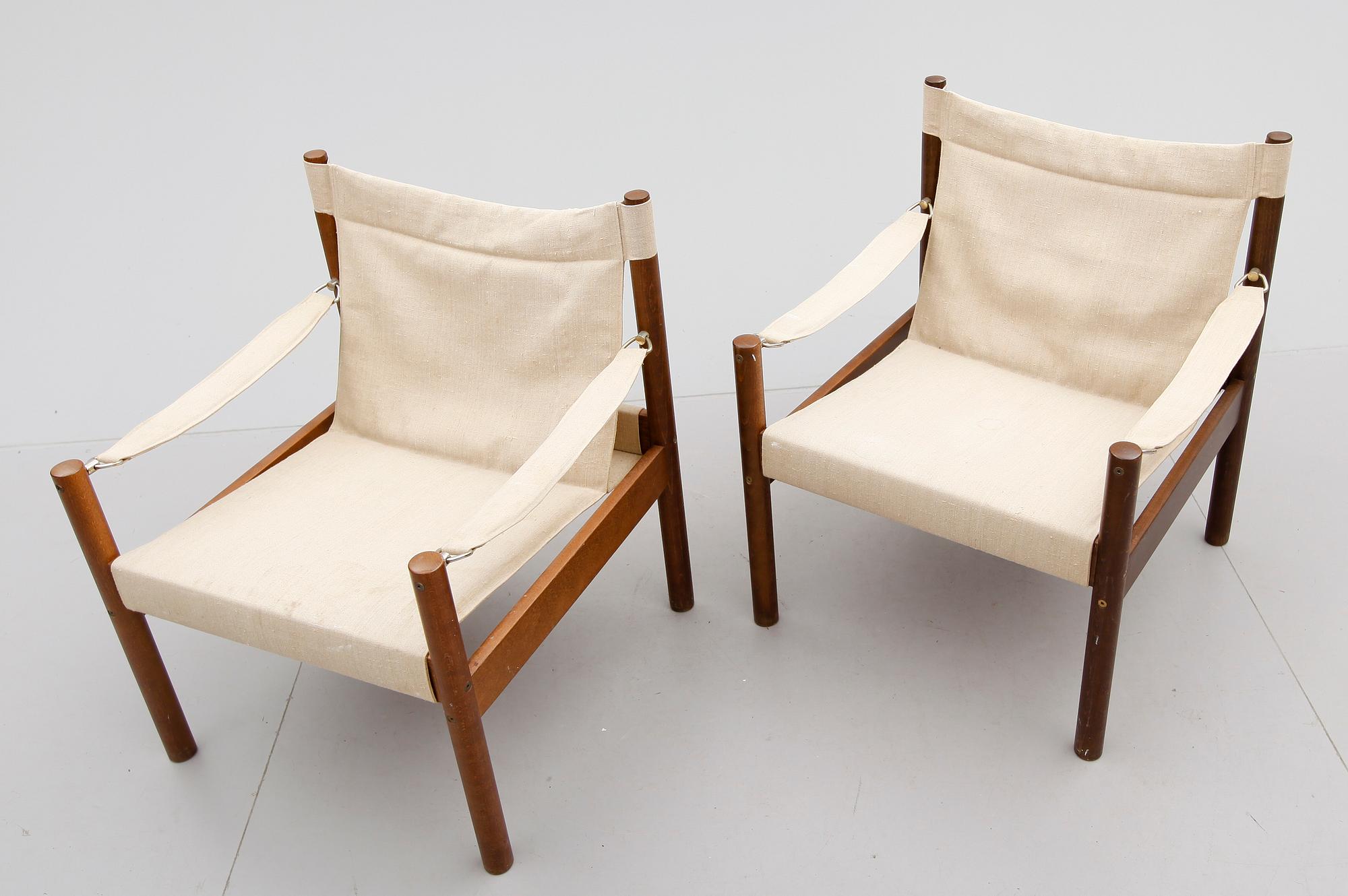 KARMSTOLAR, 1 par, Johansson design, Markaryd, 1900-talets andra hälft.