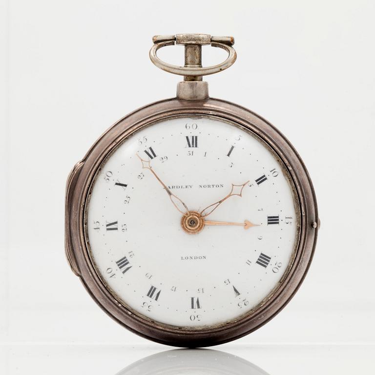 EARDLEY NORTON, London, pocket watch, 51 mm,