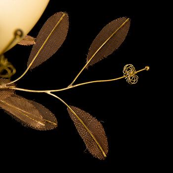 A mid-20th century pendant lamp model 9029/5 for Taito Oy, Finland.