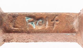 Lars Rolf, skulptur, signerad.