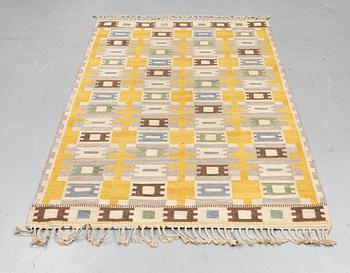 Ingrid Dessau, a carpet,"Vintergäck", flat weave, ca 247,5 x 143,5 cm, unsigned.