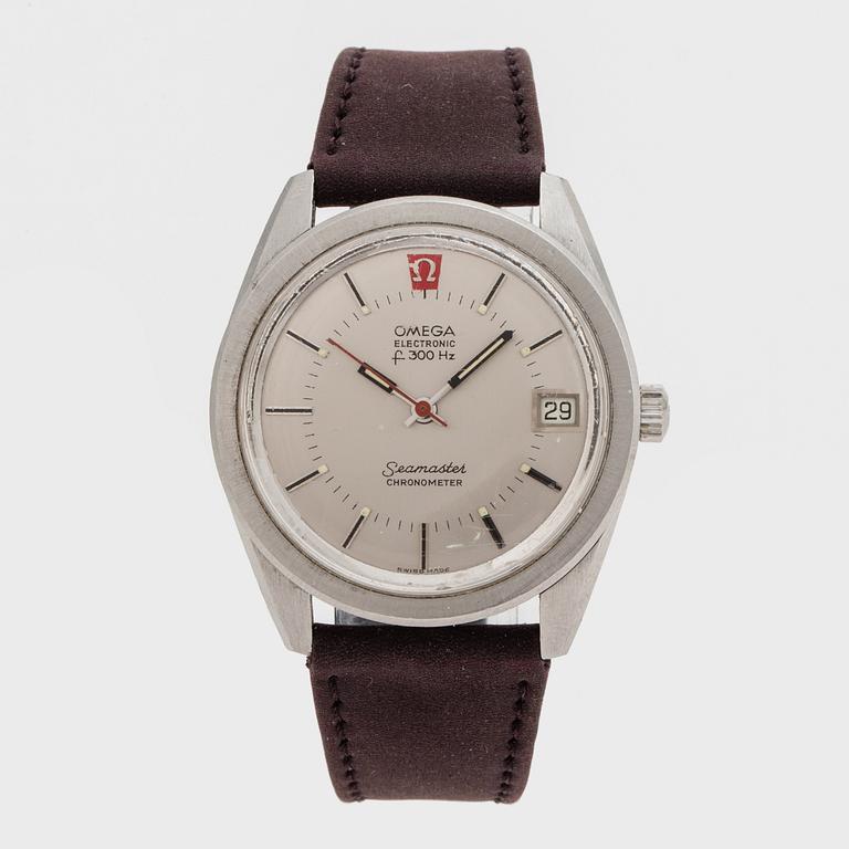 OMEGA, Seamaster Chronometer, Electronic f300Hz, wristwatch, 36,5 mm,
