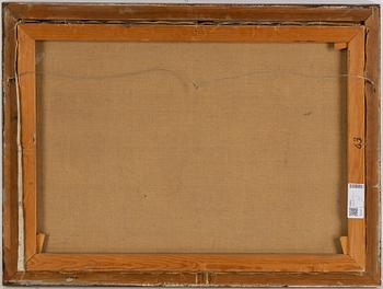 WILLIE WEBERG, oil on canvas, signed.